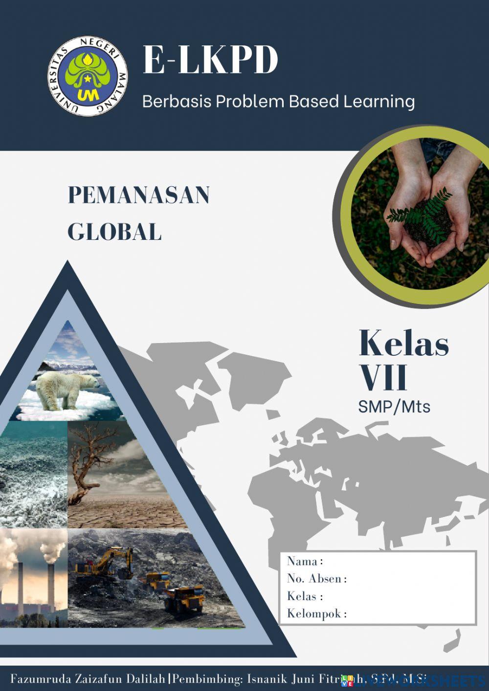 E-LKPD Pemanasan Global