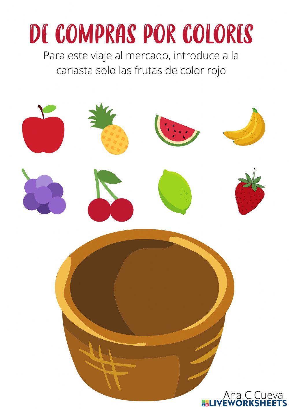 De compras por colores