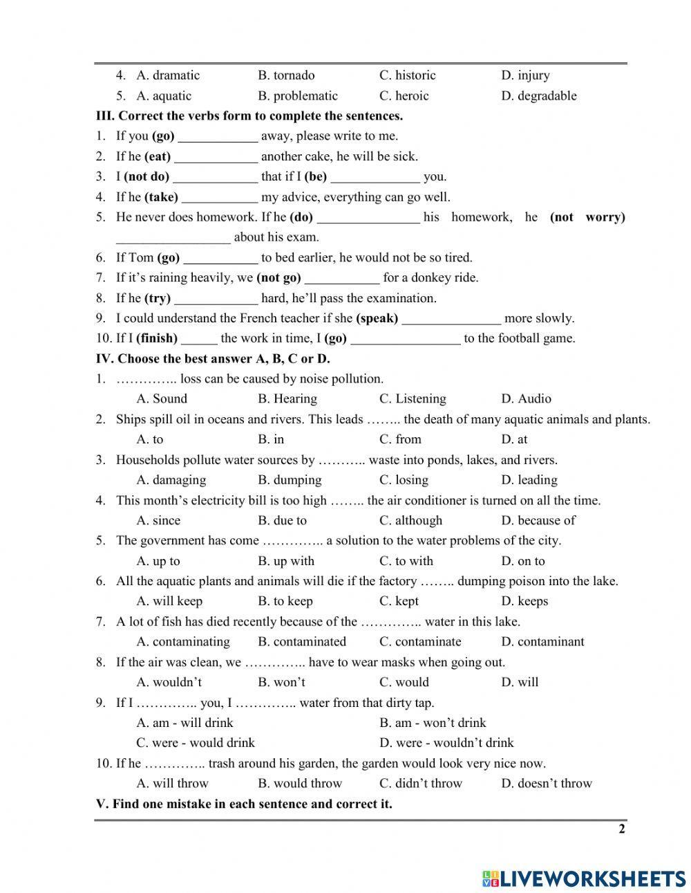 Đề cương ôn tập giữa kì 2 E8 phần 1