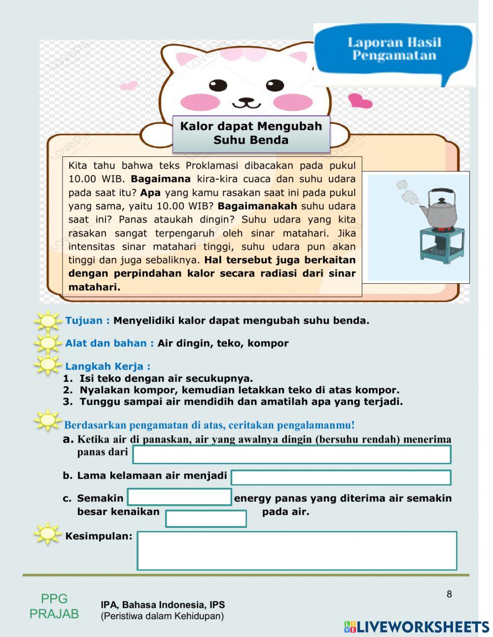 Kelas 5 Tema 7 Subtema 2 Pembelajaran 1