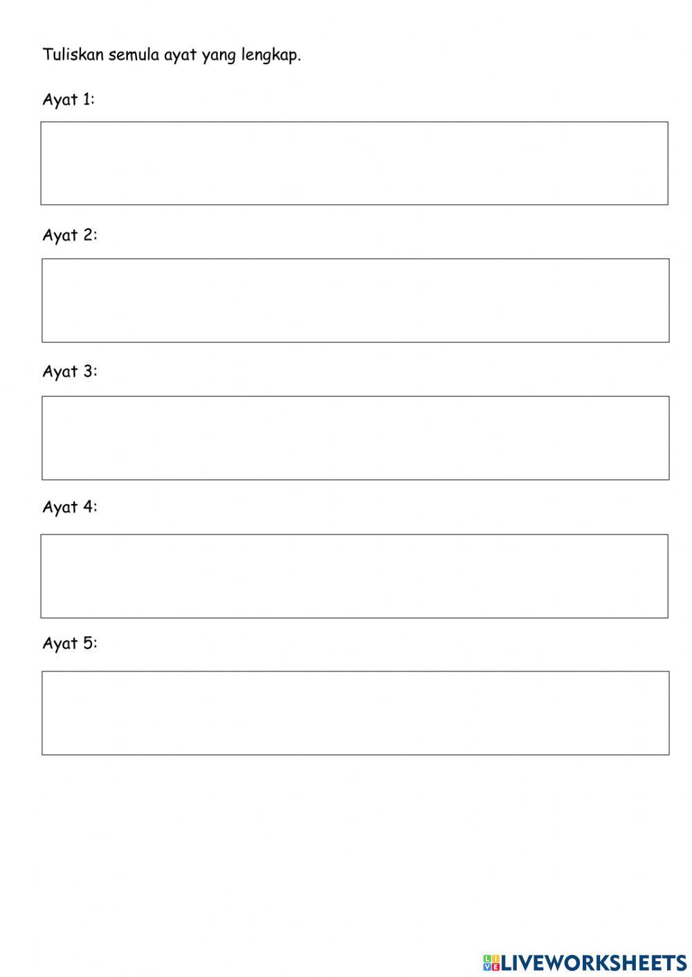 Membina ayat menggunakan teknik SKOP