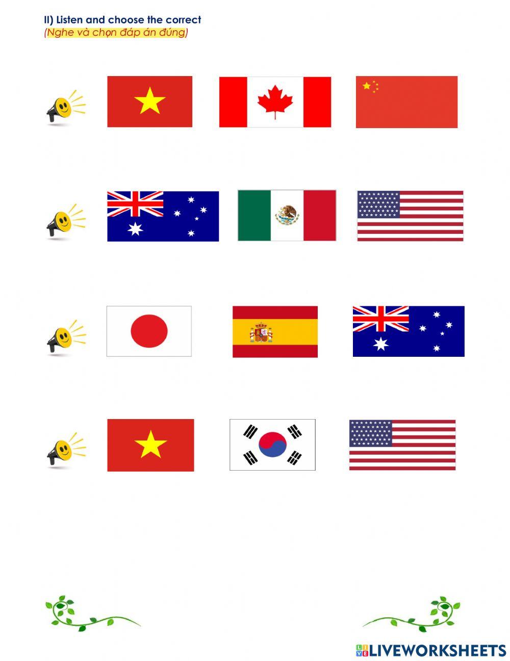 Countries & Nationalities