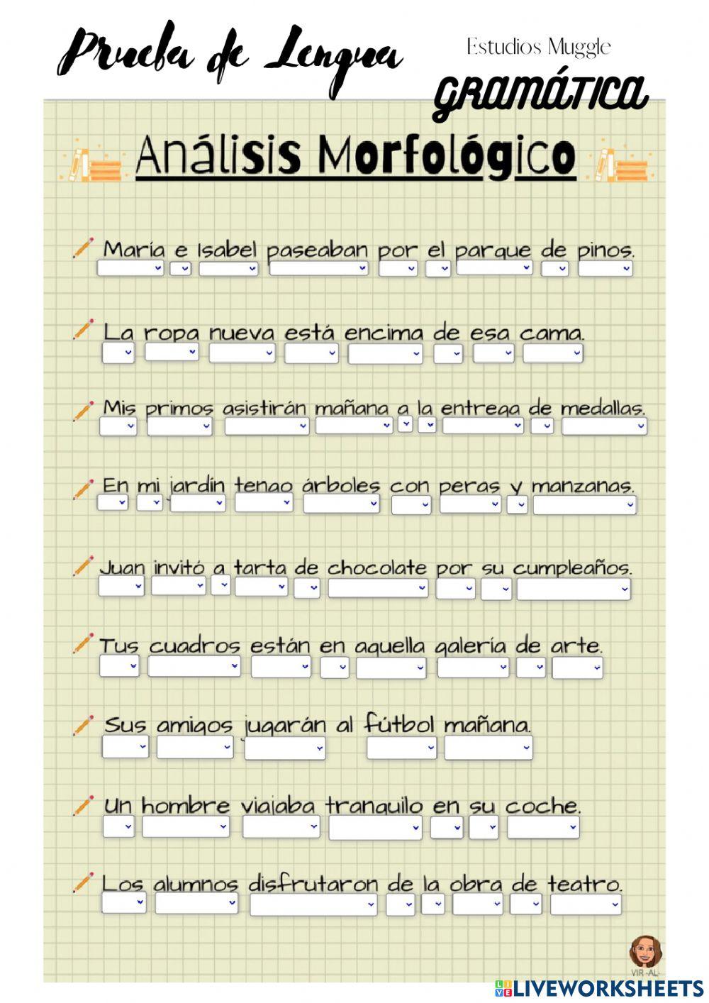 Gramática estudios muggle