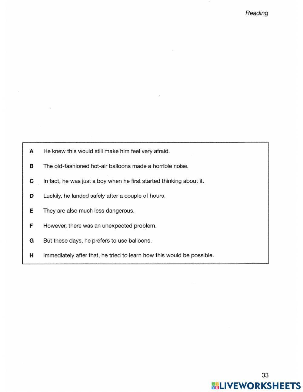 Practice test 2 (PET)