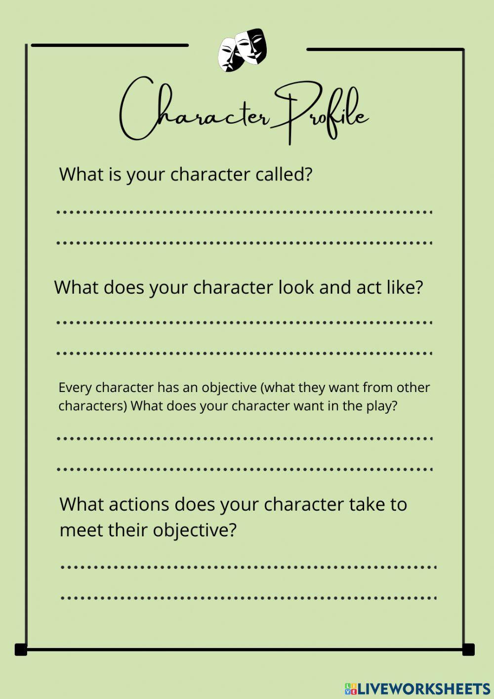 Character Profile