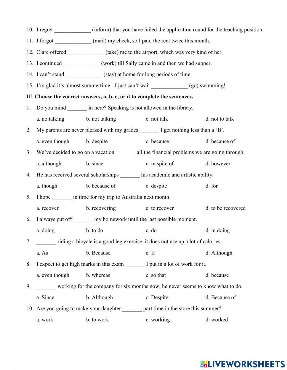 E9 Unit 12 Grammar 3567202 Linhlan2103 Live E9 Unit 12 Grammar 3567202 Linhlan2103 Live