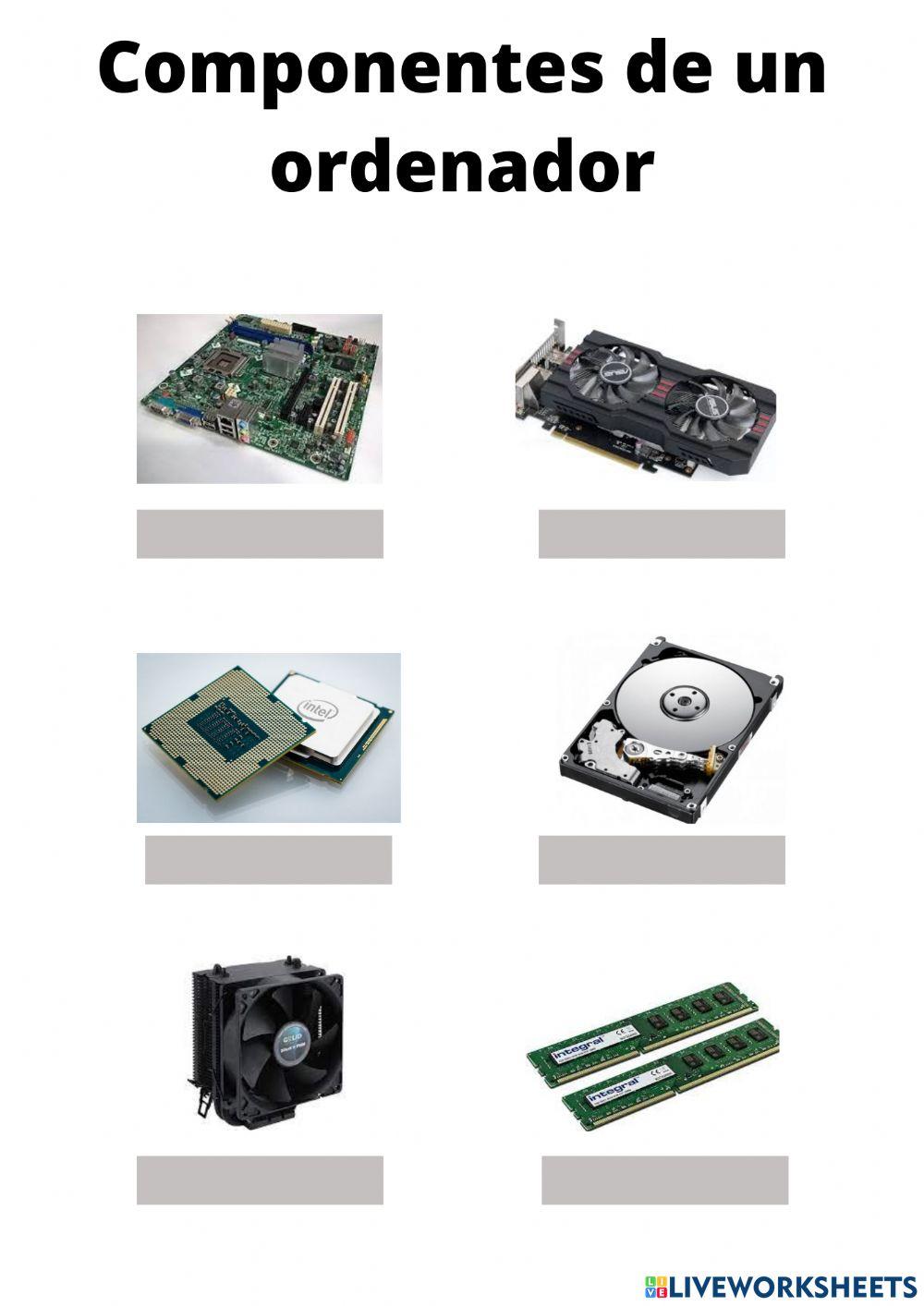 Componentes de un ordenador