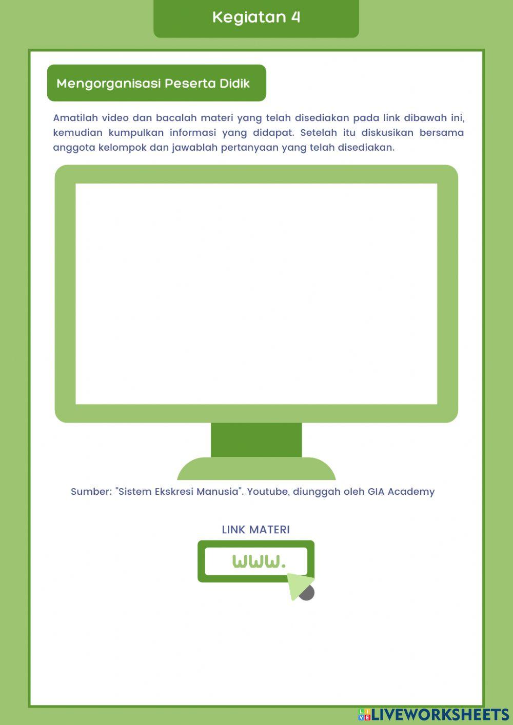 Sistem Ekskresi Manusia Organ Kulit