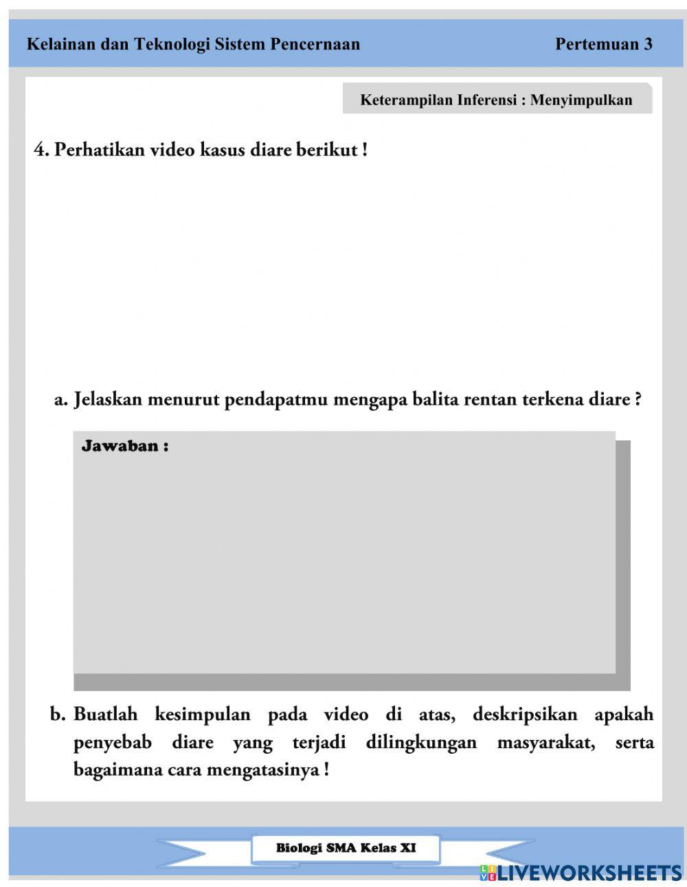 Lkpd pertemuan 3 sistem pencernaan