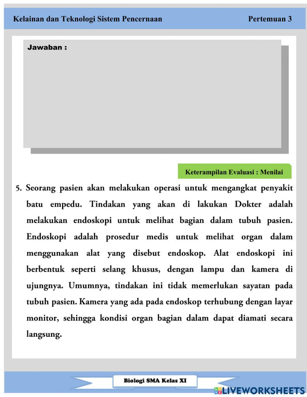 Lkpd pertemuan 3 sistem pencernaan