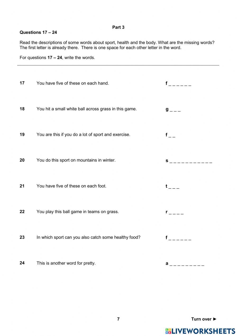 Empower a2 englihst test