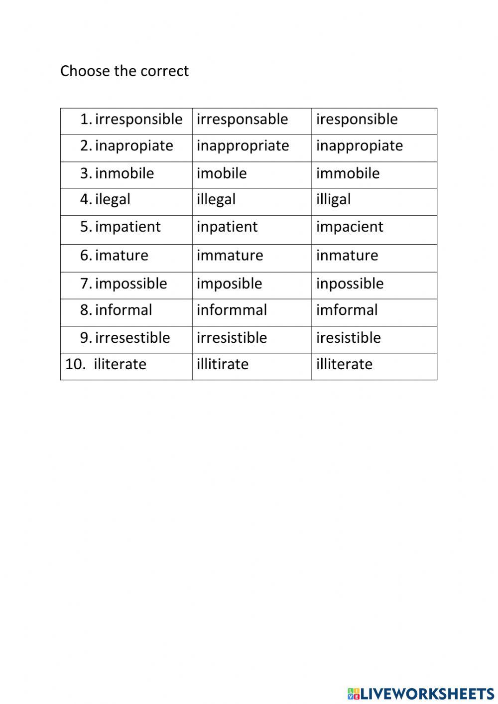 Lesson 20 Spelling Lesson 20 Spelling