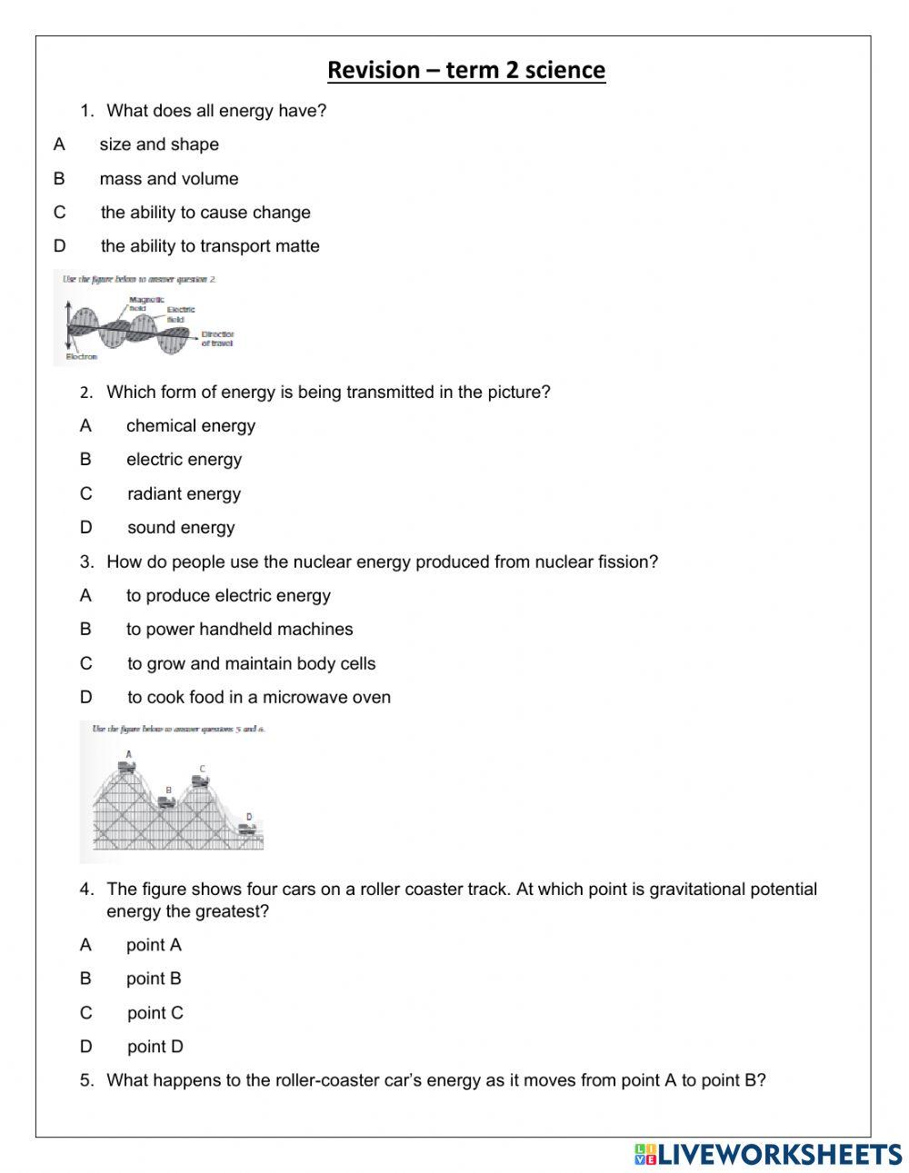 Term 2 revision Term 2 revision
