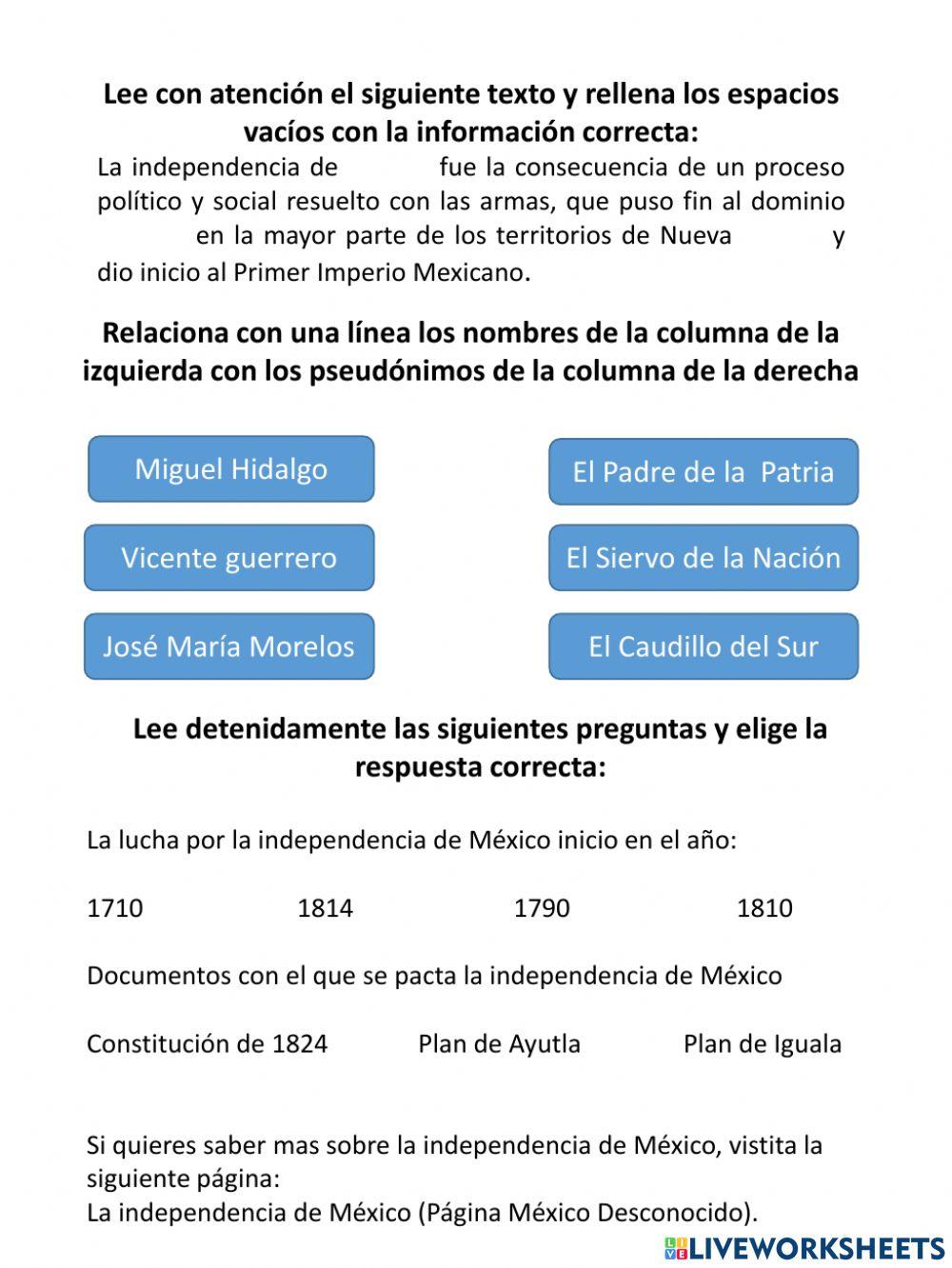 Independencia de México