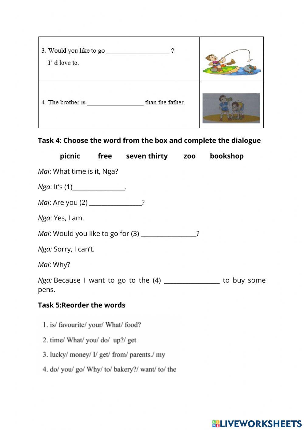 Bài tập tiếng Anh nâng cao lớp 4(2)