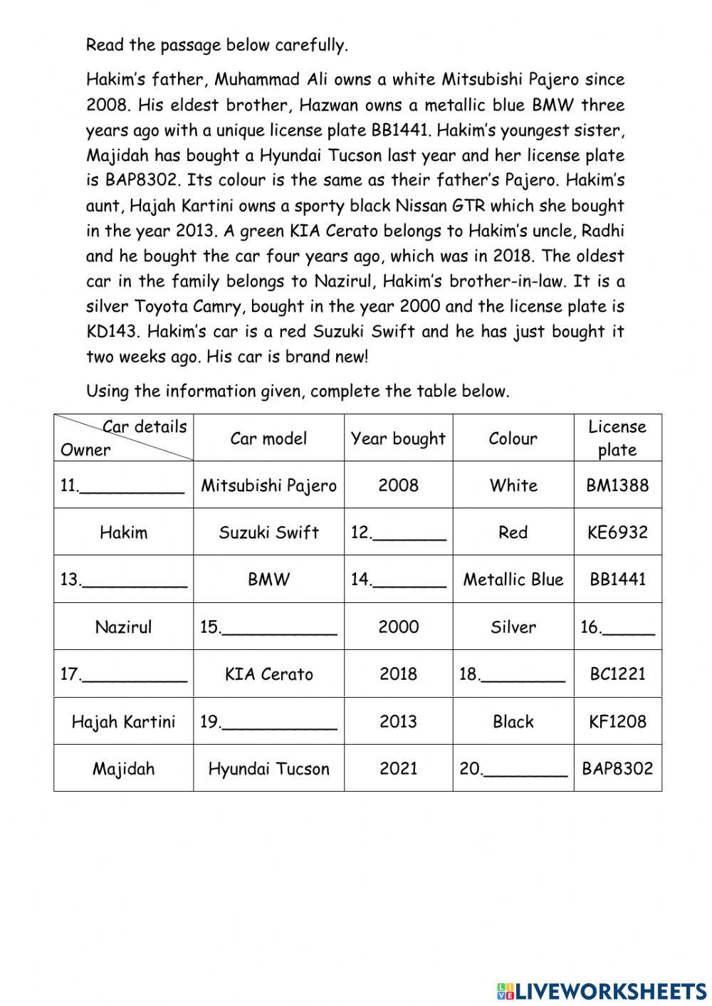 Information Transfer