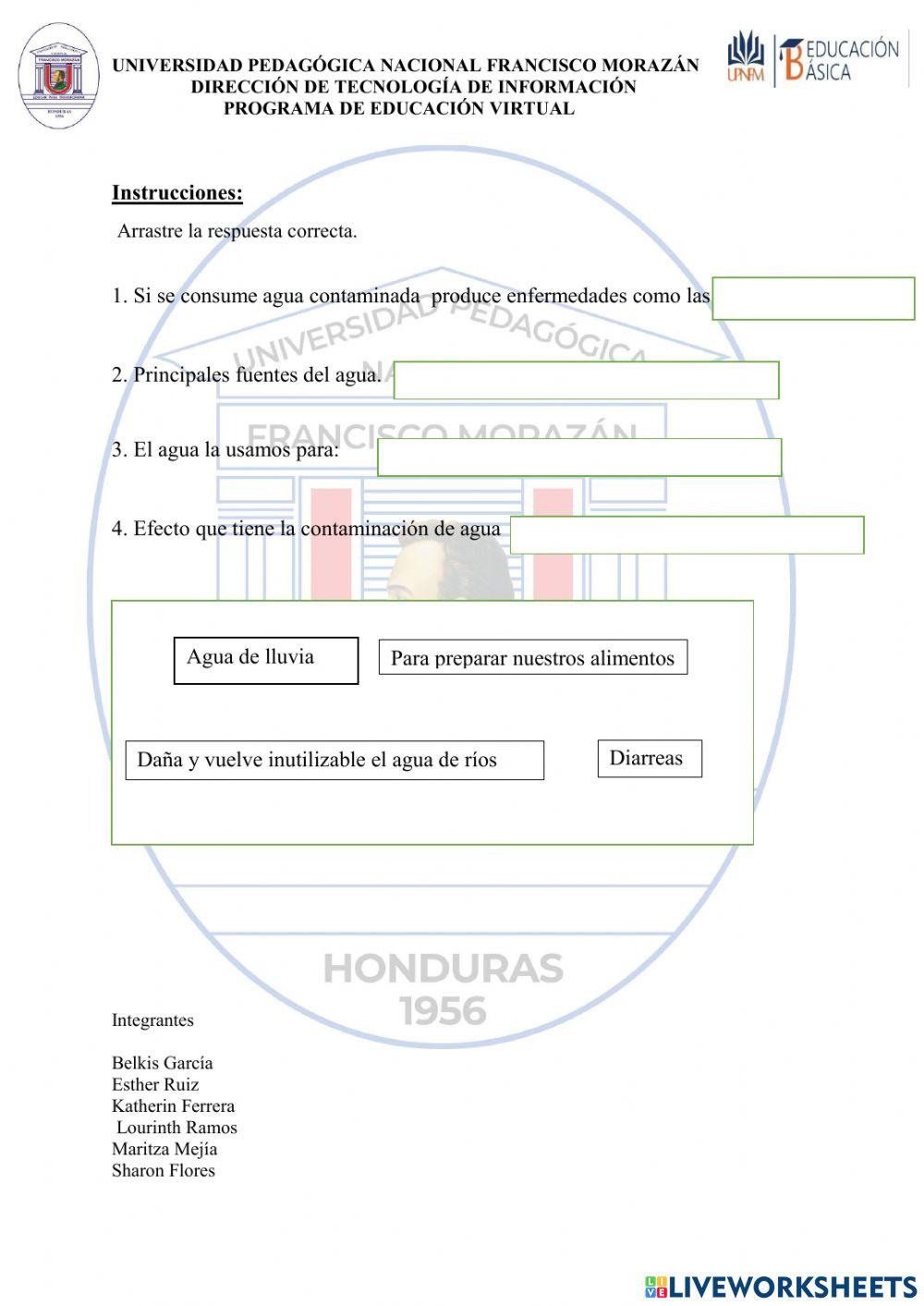22 de Marzo día mundial del agua
