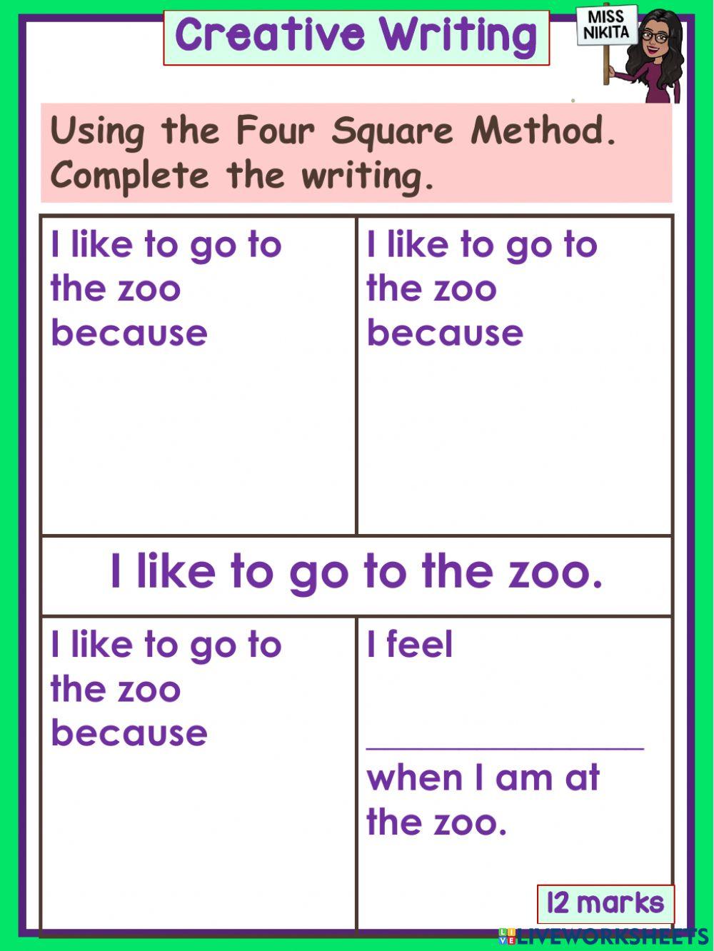 Creative writing test