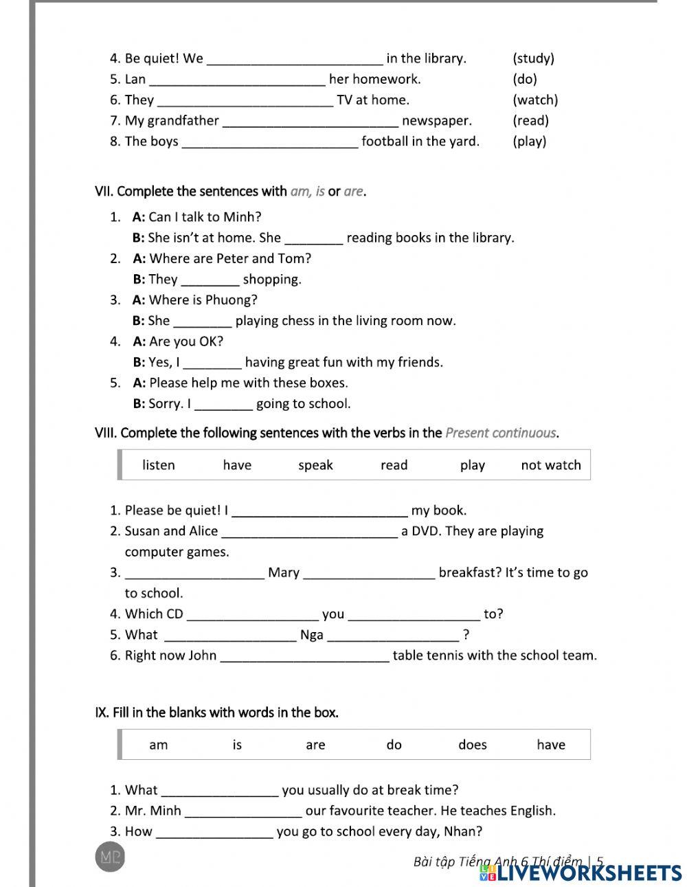 English 6 - unit 1 - đề án