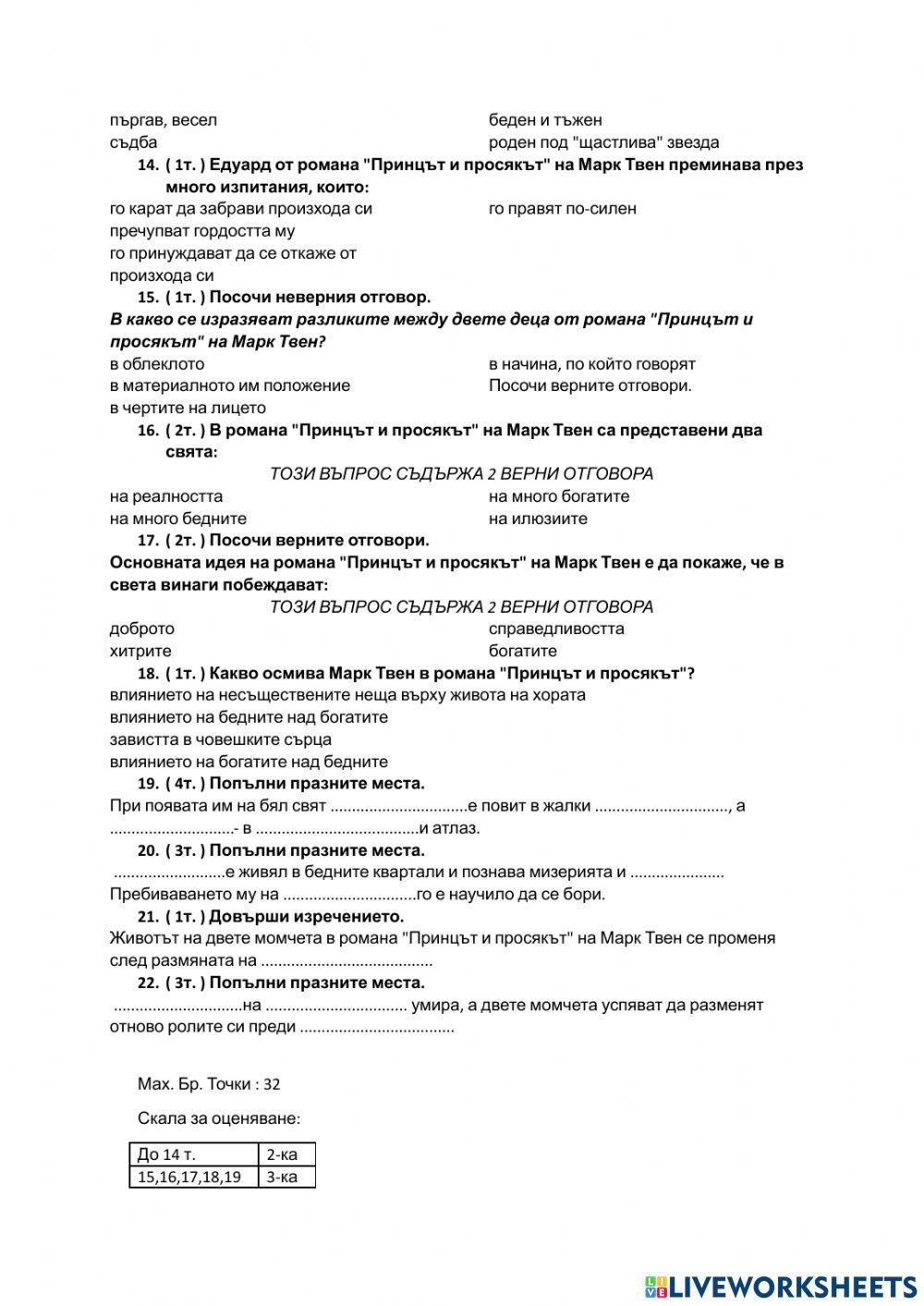 Принцът и просякът