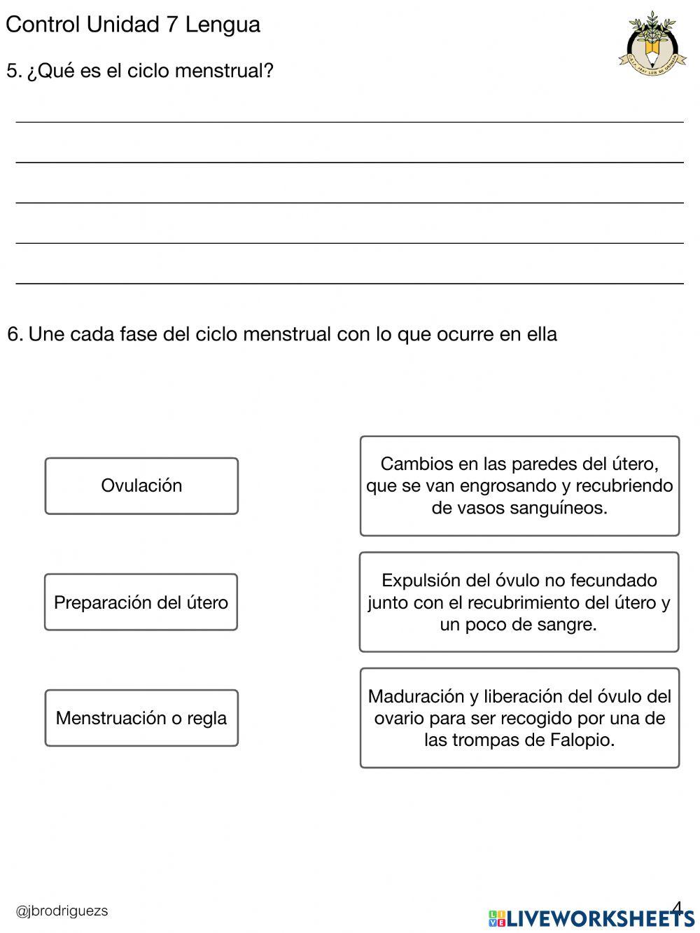 Control U.4 naturales