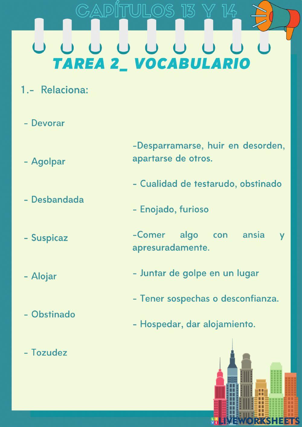 Prohibido Capítulos 13 y 14- Tarea 2