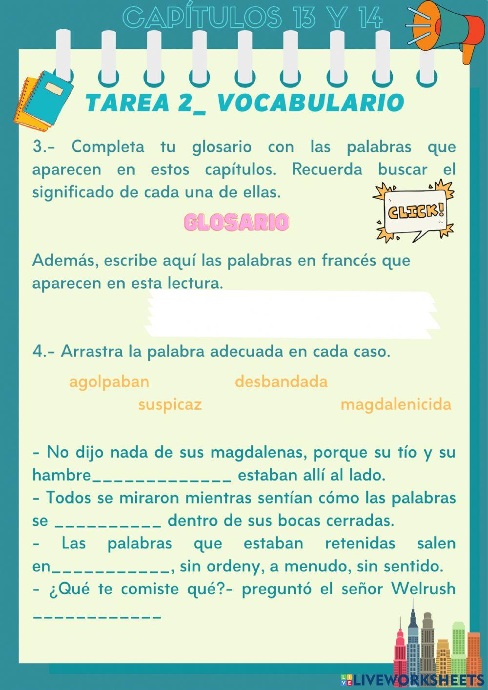 Prohibido Capítulos 13 y 14- Tarea 2