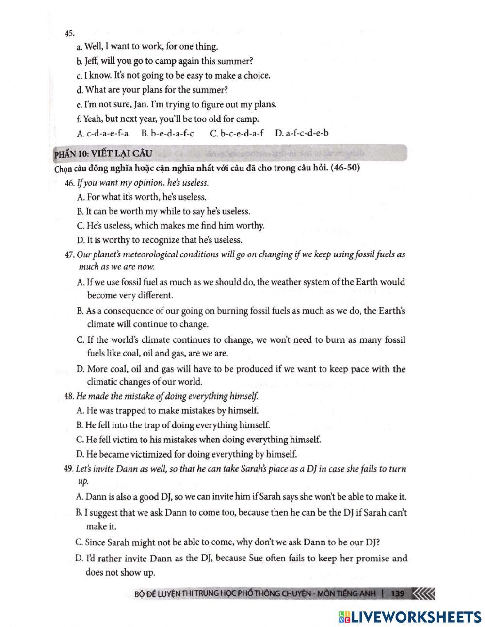 (CNN) Mock test 08 (part 2)