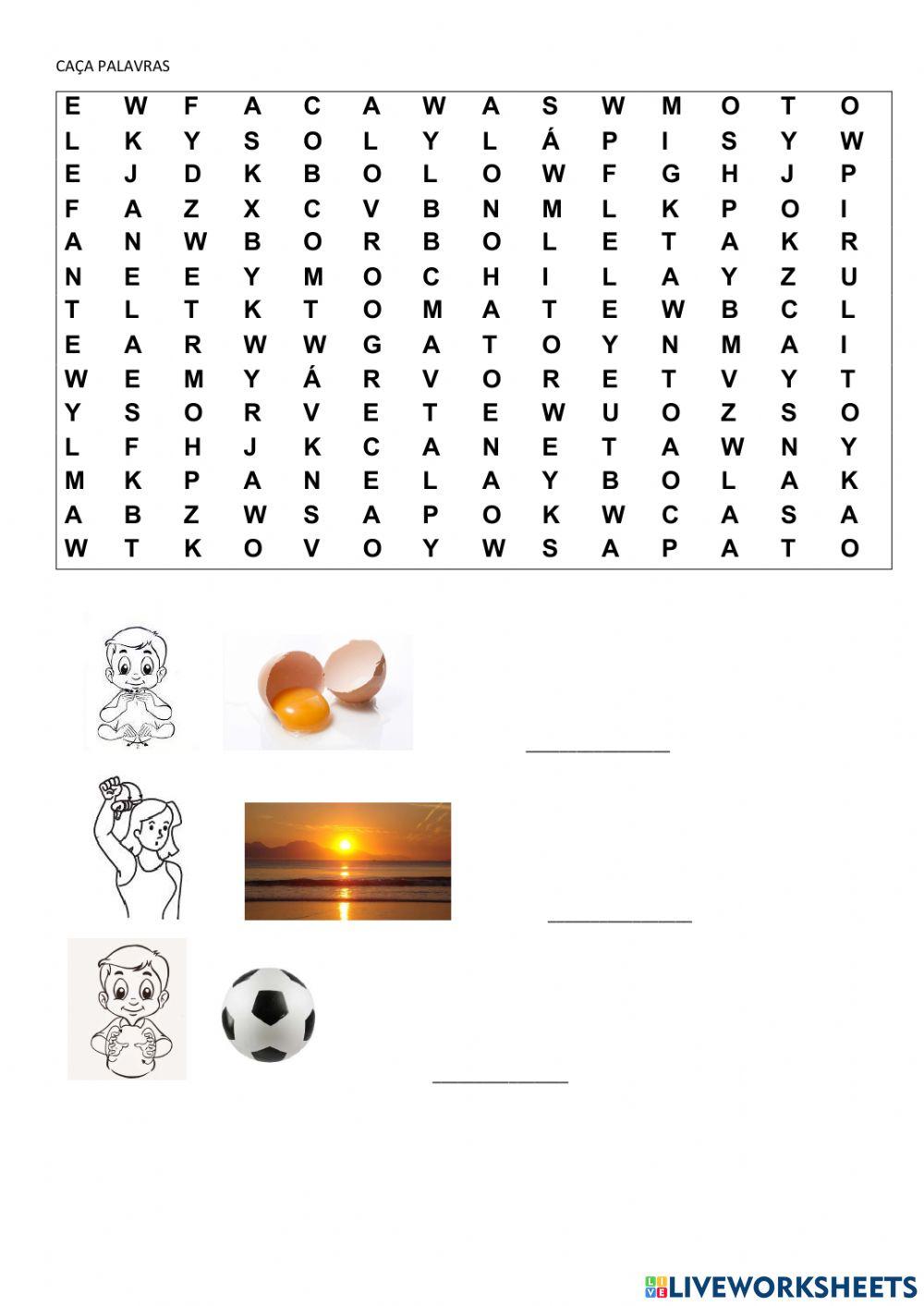 Libras - vocabulário diverso