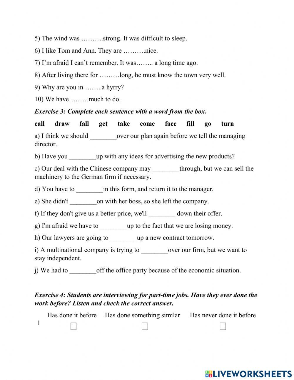 Module 9: Working and Earning