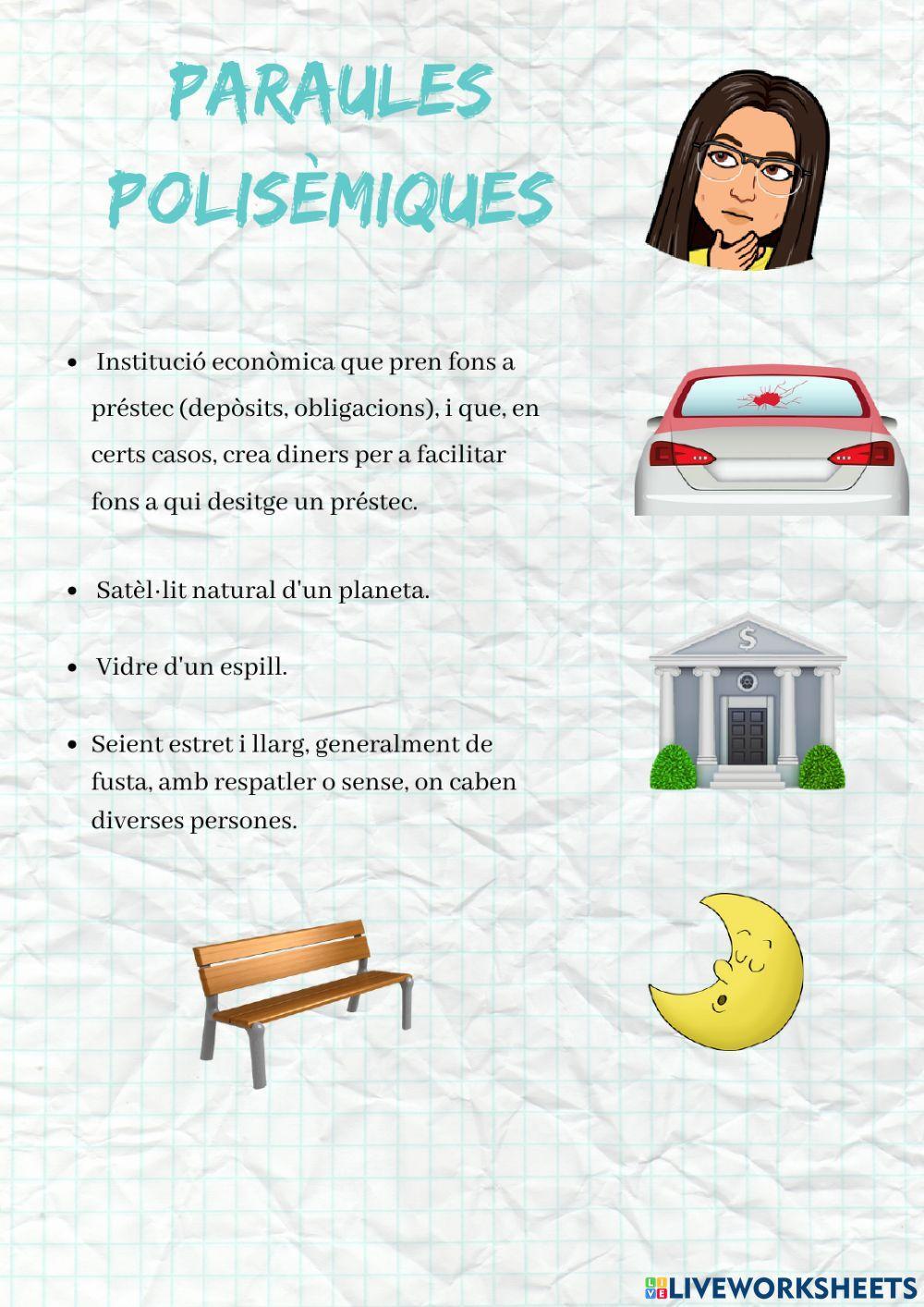 Paraules polisèmiques