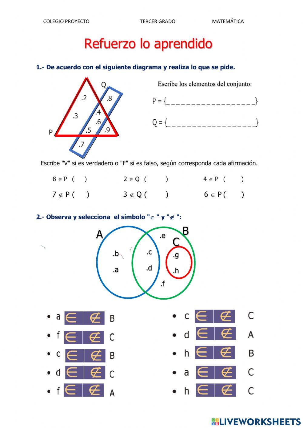 Refuerzo de conjuntos
