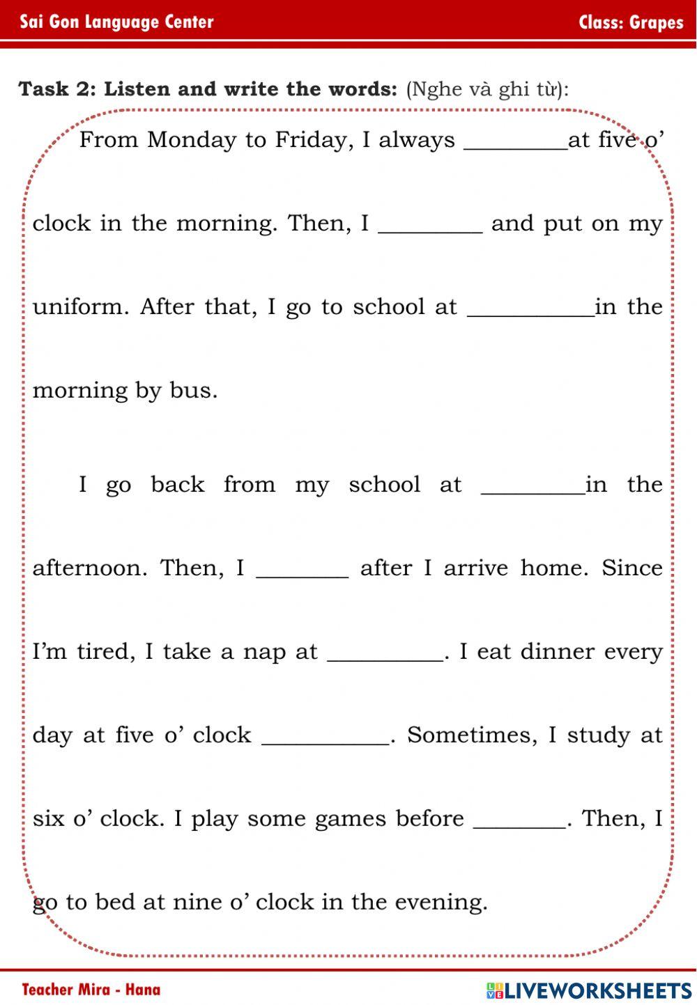 FF1 - Unit 6 - Grapes