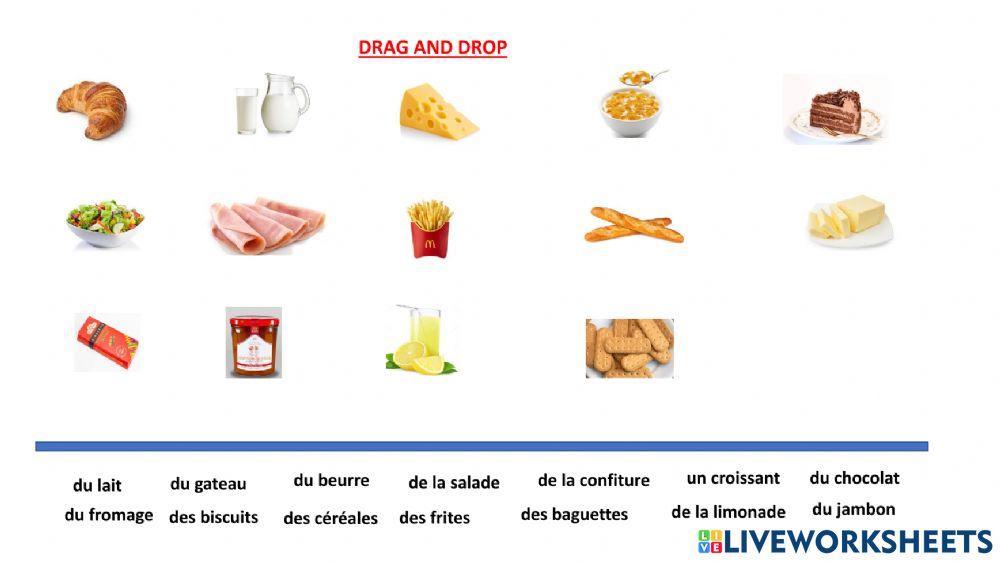 Les aliments 2 Les aliments 2