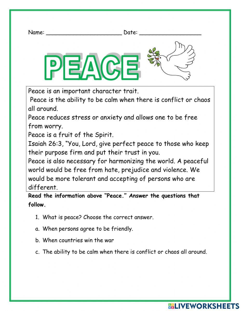 Y Chart About Peace Worksheet Worksheet Teacher Made Vrogue co y-chart-about-peace-worksheet-worksheet-teacher-made-vrogue-co