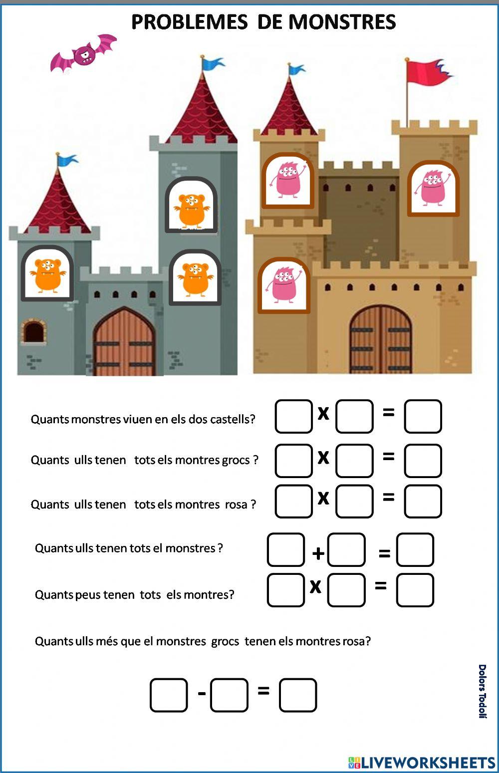 Problemws dw monstres