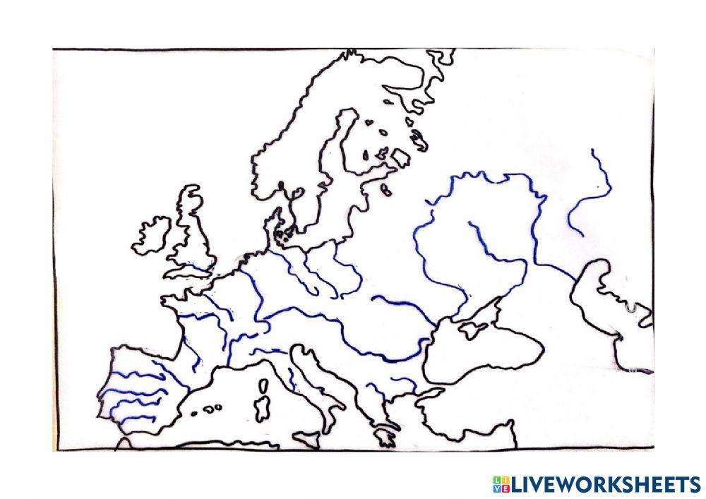 Hidrografía de europa