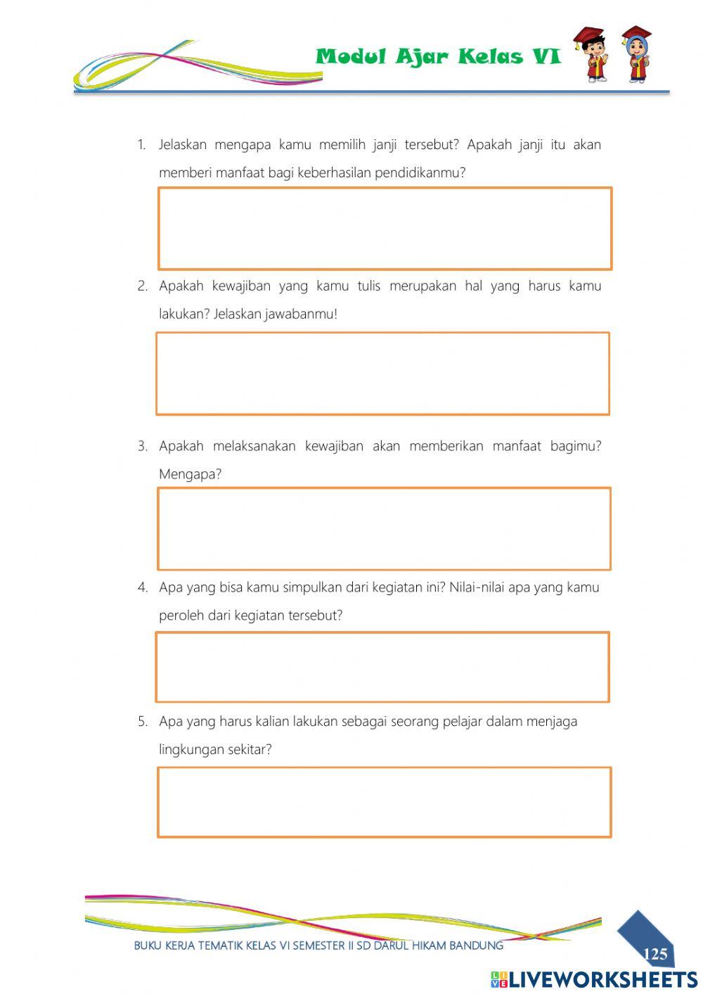 Kewajiban Menjaga Lingkungan