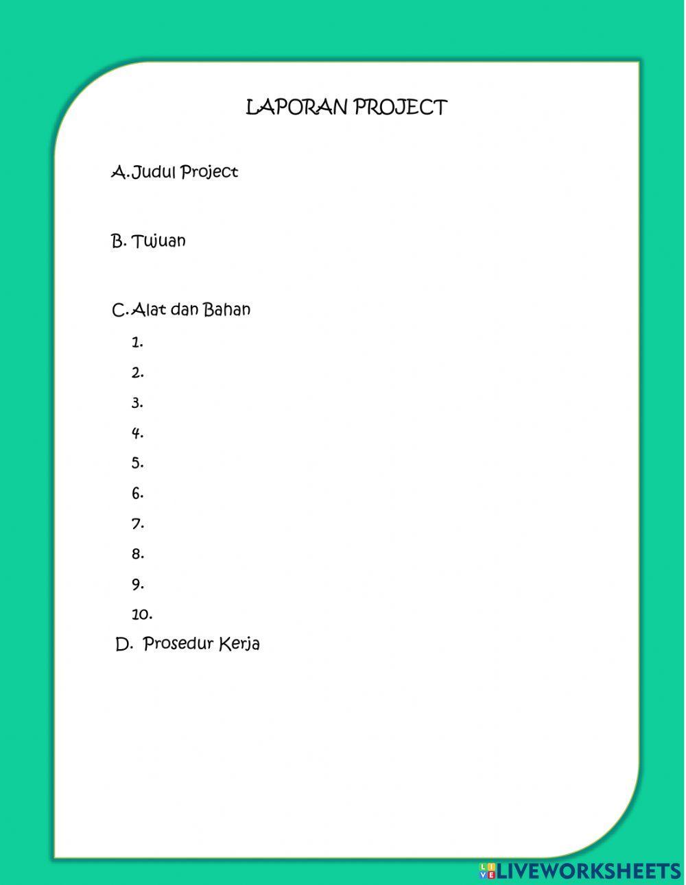 Lembar Project Bioetanol