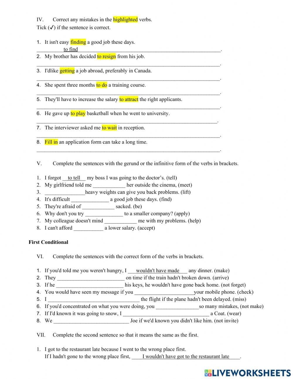 GEP8 Grammar Revision