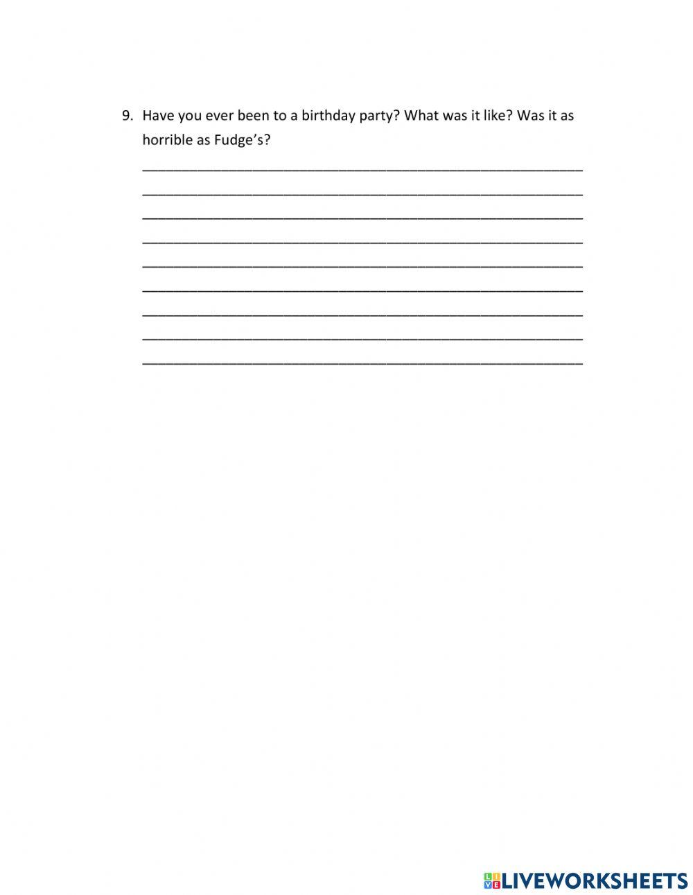 Tales of a Fourth Grade Nothing Chapter 5