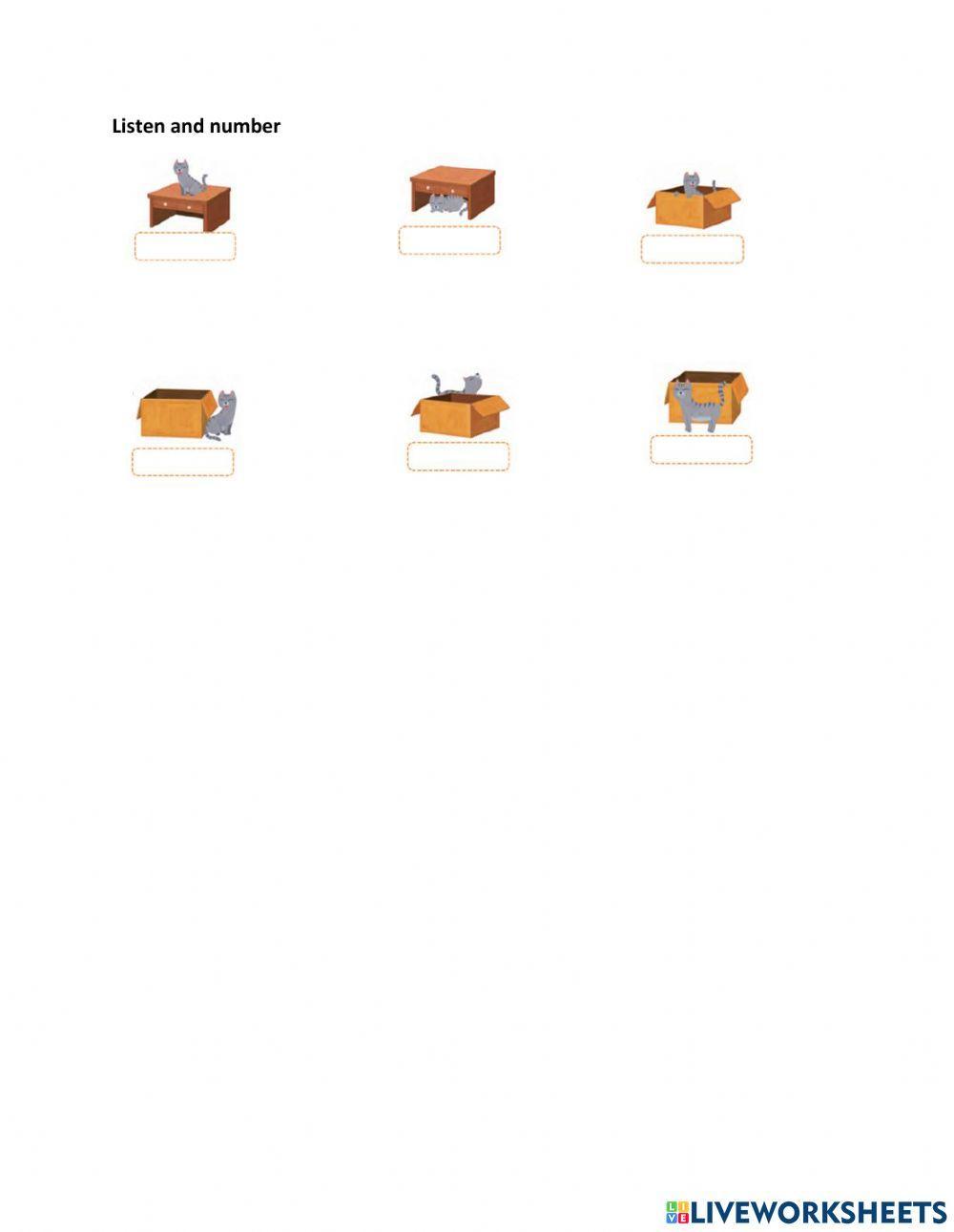 Prepositions of places