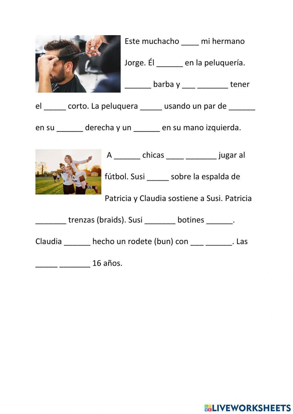 Historias cortas para completar