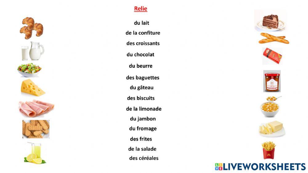 Les aliments a1 Les aliments a1