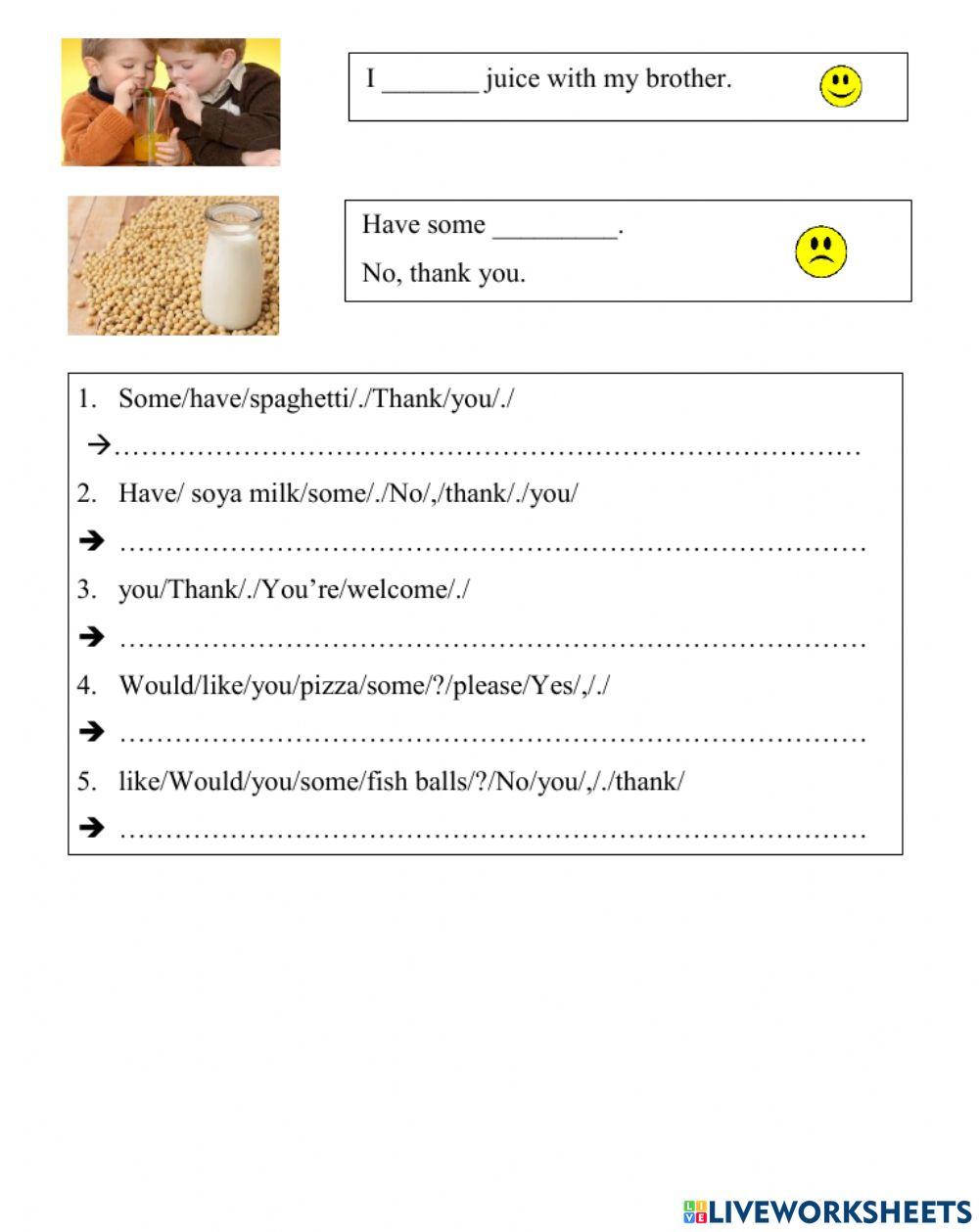 Theme 6 -food and drink