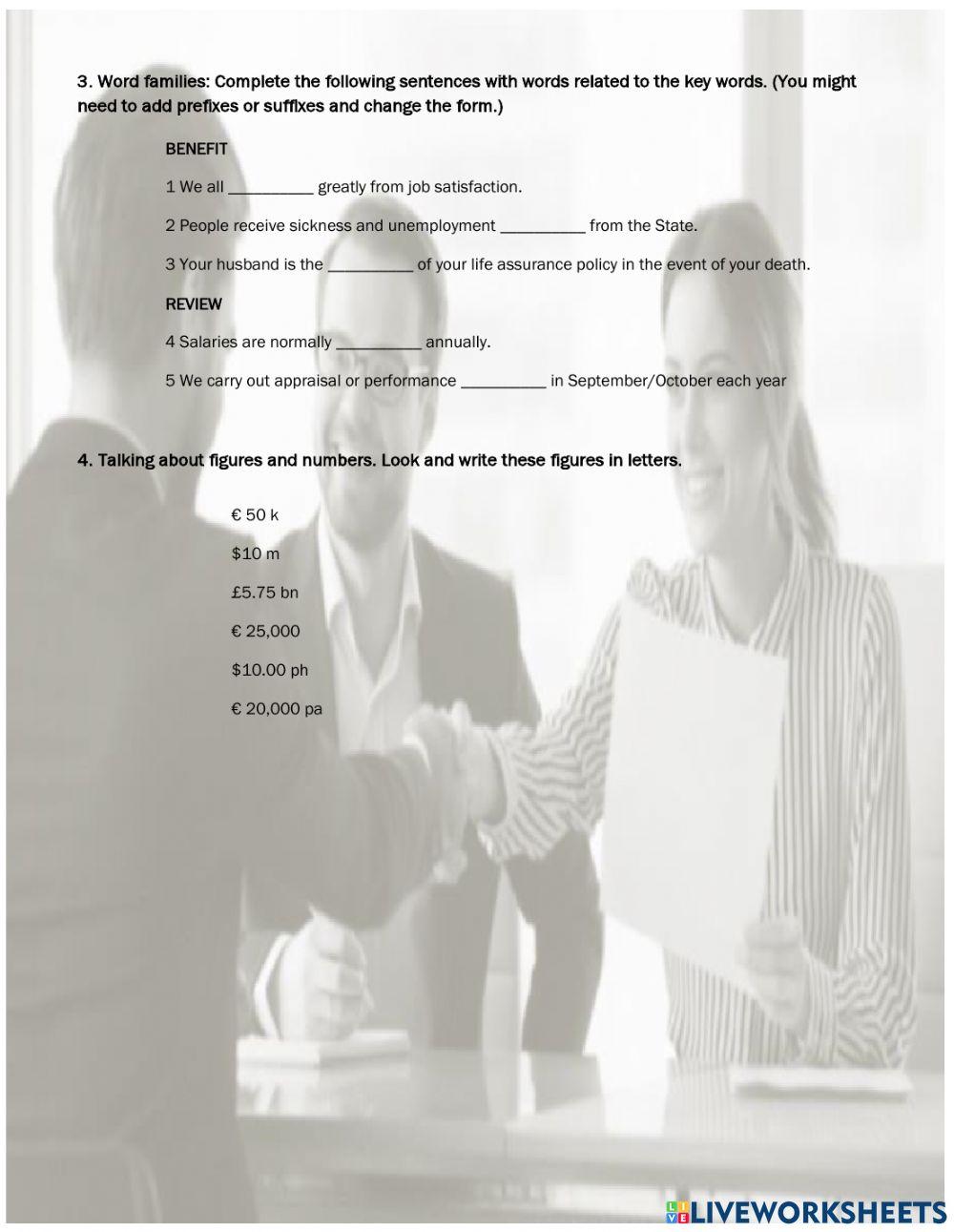 English for Human Resources