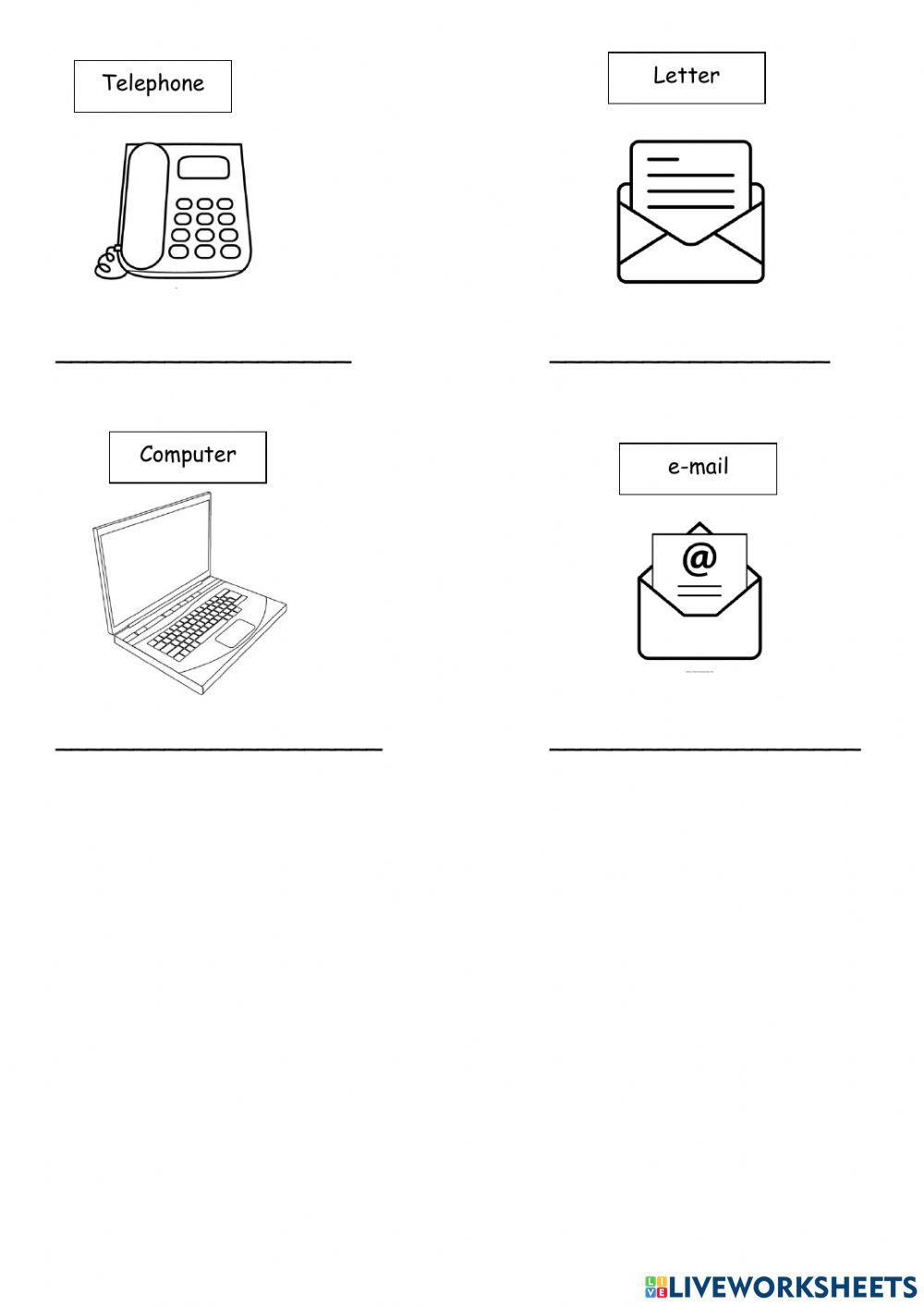 Means of communication Means of communication
