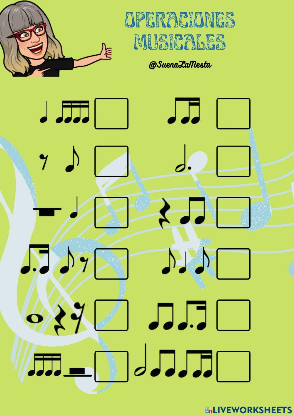 Operaciones musicales