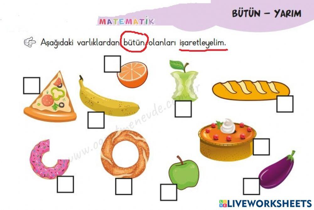 Bütün-Yarım