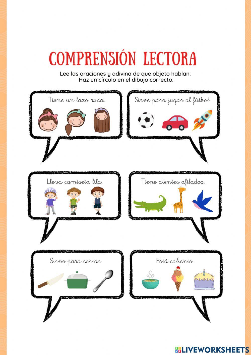 Comprensión lectora